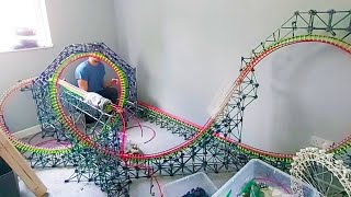 Making 3D Printed Toy Roller Coaster From Knex Sets CREATIVE INVENTIONS [upl. by Ekle]