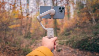 How to use the Dji OM 5 with iPhone 13 Pro Max for Shooting Cinematic Video [upl. by Lled353]