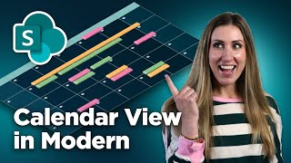How to Add a Modern Calendar View to a SharePoint Page  2021 Version [upl. by Paten400]