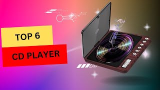 TOP 6 BEST CD PLAYER 2024 [upl. by Euqirrne165]