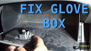 How to Fix a Glove Compartment That Wont Close Properly For FREE [upl. by Holey429]