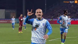 REZUMAT  CFR Cluj  Univ Craiova 12 Start nebun de playoff oltenii vin la 4 puncte de FCSB [upl. by Rheba]