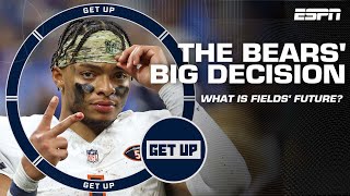 The Bears BIG DECISION on Justin Fields future  Mel Kipers Mock Draft 20  Get Up [upl. by Magnus]