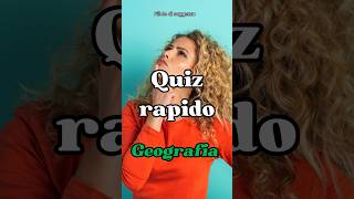 Quiz rapido GEOGRAFIA [upl. by Coombs]