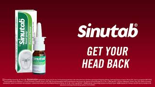 SINUTAB® Combat Sinus Pressure Fast [upl. by Yvon]