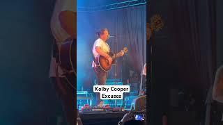 Kolby Cooper – Excuses  Live [upl. by Alcinia547]