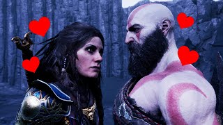 GOD OF WAR 4  Freya True Identity amp Kratos Gets Mad [upl. by Ferino]