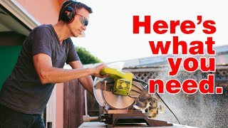 7 Essential Power Tools for Beginning Woodworkers  Woodworking Basics [upl. by Einnej19]