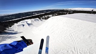 One run in Bräcke Åre SkiStar Snowpark [upl. by Jackie]