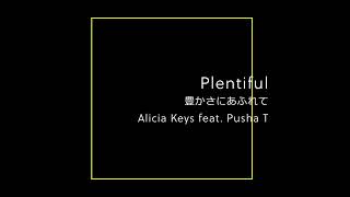 【和訳】Plentiful  Alicia Keys feat Pusha T  English→Japanese [upl. by Ennire]