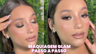 Maquiagem Glam passo a passo dianasouza7132 [upl. by Manlove]