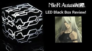 NierR Automata LED Black Box Collectible Review 🤍 [upl. by Ashatan]