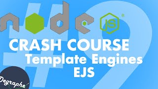 Template Engines  EJS  Node JS Crash Course 9 [upl. by Driscoll]