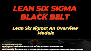 Lean Six Sigma An Overview Module [upl. by Laynad735]