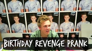 BIRTHDAY REVENGE PRANK ON ROOMMATE [upl. by Terraj76]