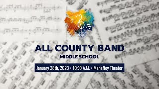 Pinellas All County ​Middle School Band 2023 [upl. by Anett932]