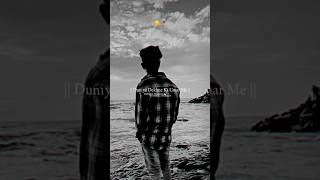 Duniya Dekhne Ki Umar Me Duniya Chorne  Shayari Status WhatsApp Short Shayari Video ytshorts [upl. by Munafo]