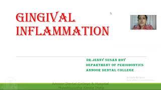 Gingival Inflammation [upl. by Ahsratan333]