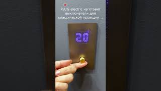 Выключатели PLUG electric на Interlight и Intelligent Building Russia 2024 shorts [upl. by Esiole]