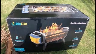 BioLite FirePit How to use）バイオライト ファイアピットの使い方 [upl. by Annelak]