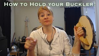 How to Hold your Buckler It doesnt go on your arm [upl. by Eniamaj]