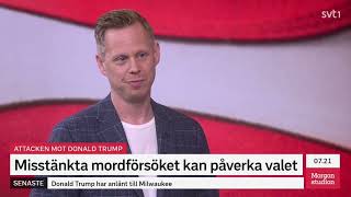 Vem äger sanningen Analys av SVT Morgonstudion 15 juli 2024 [upl. by Akem]