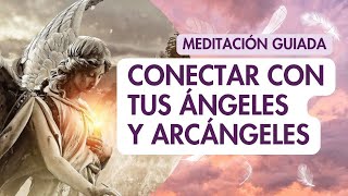 Meditación guiada para conectar con tus ángeles 👼💖 [upl. by Pazice]