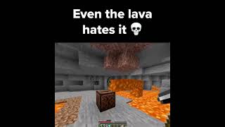 Even lava hates it 💀 [upl. by Cyma62]