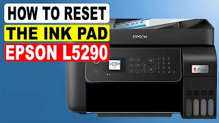 How To Reset Epson L5290 ink pad needs service contact Epson  Epson L5290 resetter [upl. by Adiari786]