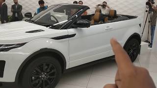 Range Rover Evoque Convertible Walkaround in Hindi  MotorOctane [upl. by Christiane]