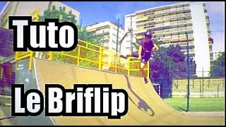 Comment faire un Briflip 180  trotinette freestyle  TutoFR 8 [upl. by Asseneg]