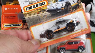 Reviewing 5 Matchbox cars from the collection [upl. by Orimar]