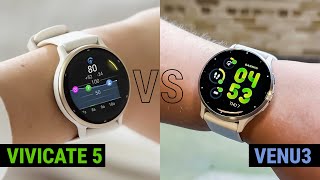 Garmin Vivoactive 5 vs Venu 3  Which One to Pick [upl. by Itnahsa]