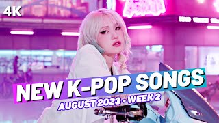 NEW KPOP SONGS  AUGUST 2023 WEEK 2 [upl. by Lillis]