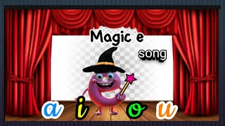 Magic quotequot song  Silent quotequot Learn to Read with the Magic E Rulequot [upl. by Demha]