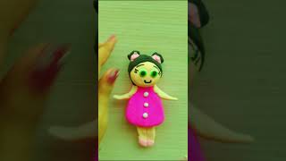 Realistic Baby Dolls making Tutorial without Air Dry Clay dolls artandcraft polymerclay fypage [upl. by Kenon]