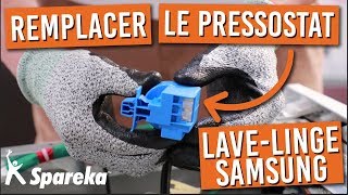 Comment changer le pressostat de votre lave linge SAMSUNG [upl. by Enimzzaj]