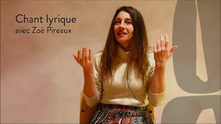 Chant Lyrique avec Zoé Pireaux [upl. by Caroline]