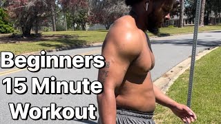 Beginners Full Body Workout  15 Minutes [upl. by Harod]