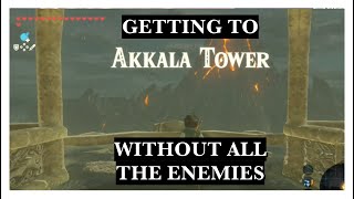 Easier way to get to Akkala Tower in Breath of the Wild [upl. by Roehm]