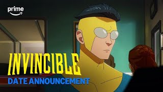 Invincible S3 Date Reveal  Prime Video [upl. by Smaoht]