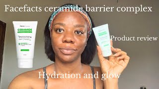 Facefacts ceramide skin barrier complex product review  face moisturizer [upl. by Bayly344]