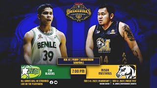 Benilde Blazers vs MisOr Mustangs  SEMIFINALS  2023 CORSA Tires Asiabasket Dasmariñas Championship [upl. by Rosio]