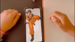 Drawing Goku SDBH big bang mission [upl. by Anneis]