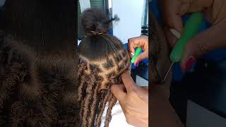 HOW TO CROCHET NATURAL LOCS INSTALl  Protective reels viralvideo shorts 2024 [upl. by Akena]