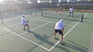 45 COLLEGE KID IS QUICK 40 Pickleball Game at Berkshire in Myrtle Beach SC [upl. by Ateval]