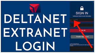 Login To Deltanet Extranet Account  Delta Airlines Employee Login Sign In 2023 [upl. by Aetnuahs]