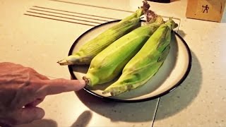 Microwave Corn on the Cob — No Shucking amp SilkFree [upl. by Megdal]