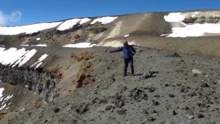 Kaufmann Trekking Besuch Innenkrater des Kilimanjaro 5895 m [upl. by Sudnac]