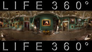 360° Galleria Nazionale dArte Antica in Palazzo Corsini – Rome  Italy [upl. by Asnarepse217]